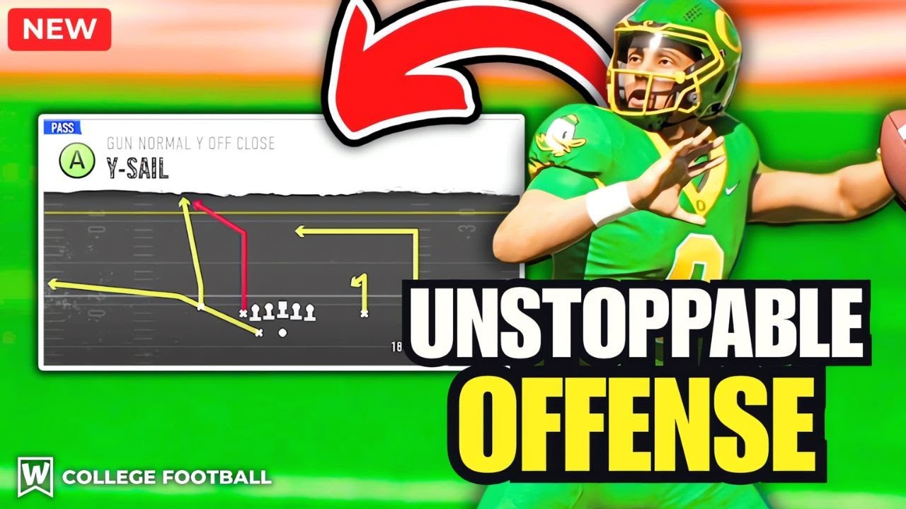 The Most Unstoppable Offense in College Football 25 — How to Torch Every Defense!