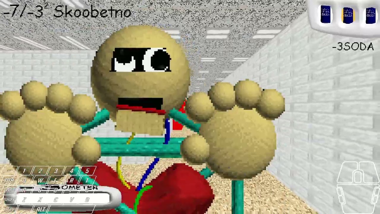 (EN ZOR BALDİ MODU.THREE MODLARI) Minus Three (-3) V3.--3 | Bütün Modları Oynadım | Harika Bir Mod.