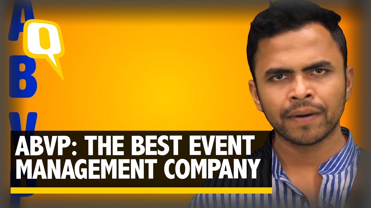 The Quint: ABVP is The Best Event Management Company, Here&rsquo;s Why