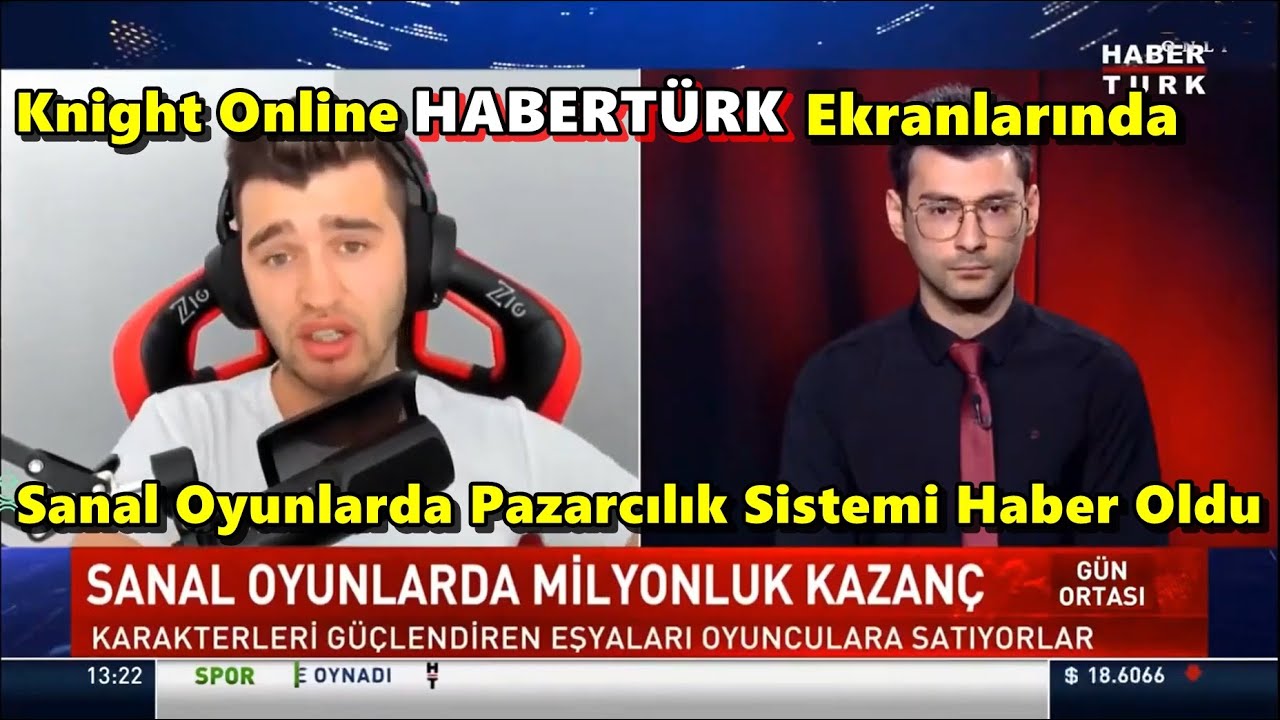 Knight Online Pazarcılık Sistemi HaberTÜRK Ekranlarında | Mukmir ve Jemsnow Anlatıyor! #knightonline