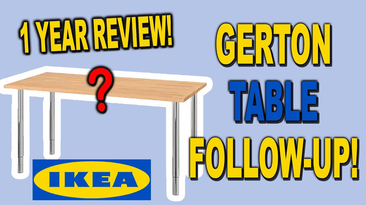 IKEA Gerton Follow up Review - 1 Year Later | Clueless Dad