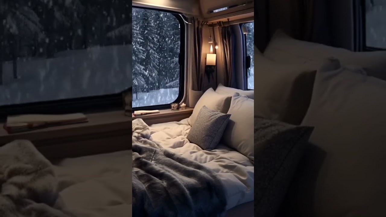" winter snow falling sounds good "