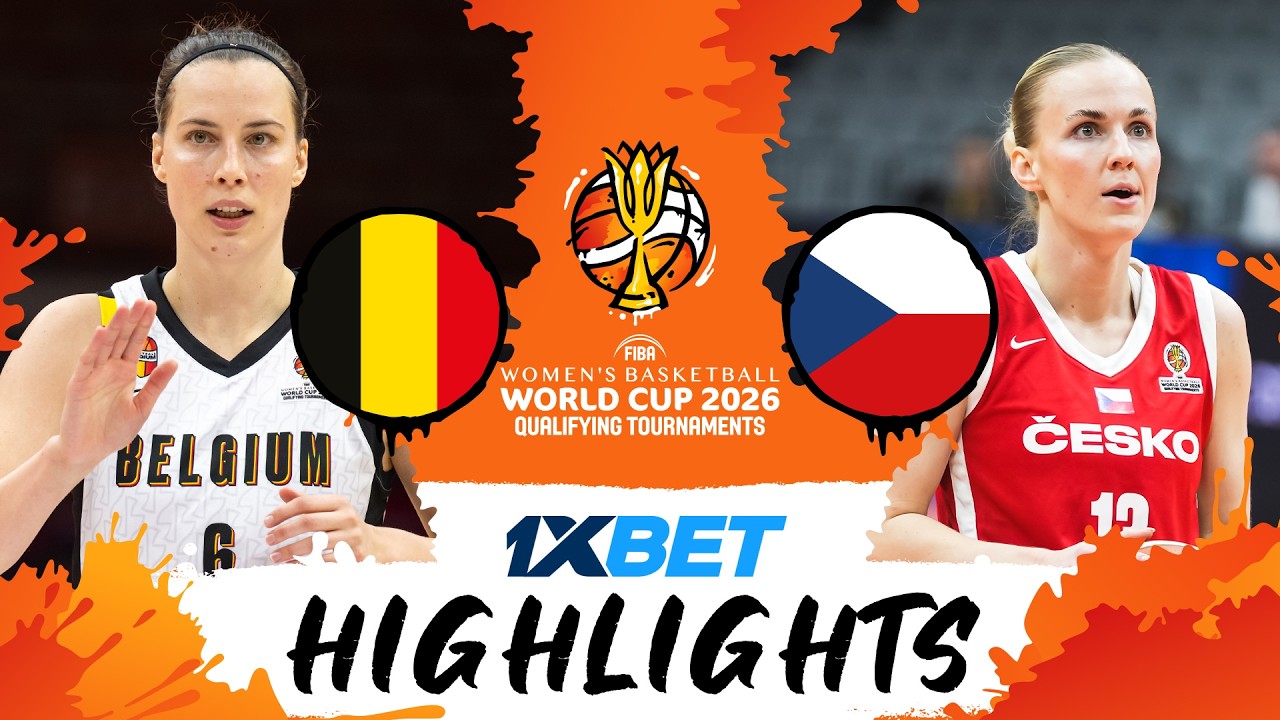 Belgium 🇧🇪 v Czechia 🇨🇿 | Highlights | #FIBAWWC 2026 Qualifying Tournament