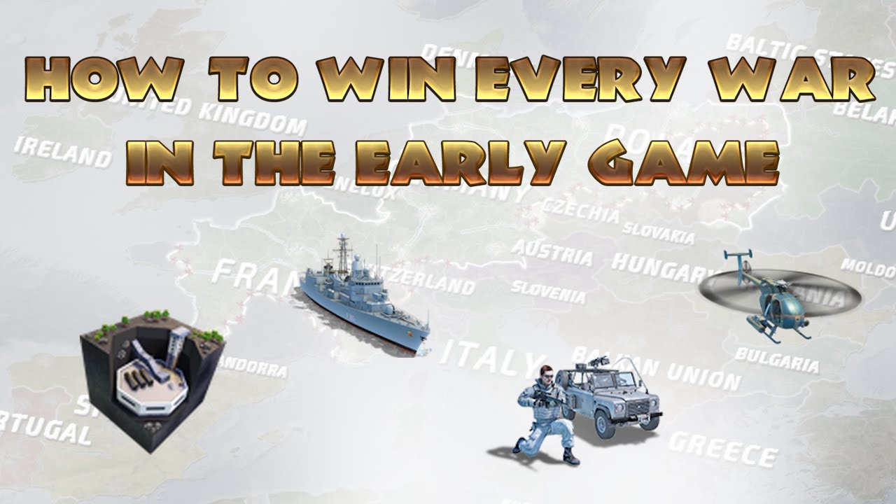 How to WIN EVERY WAR in the Early Game &ndash; Supremacy WW3!
