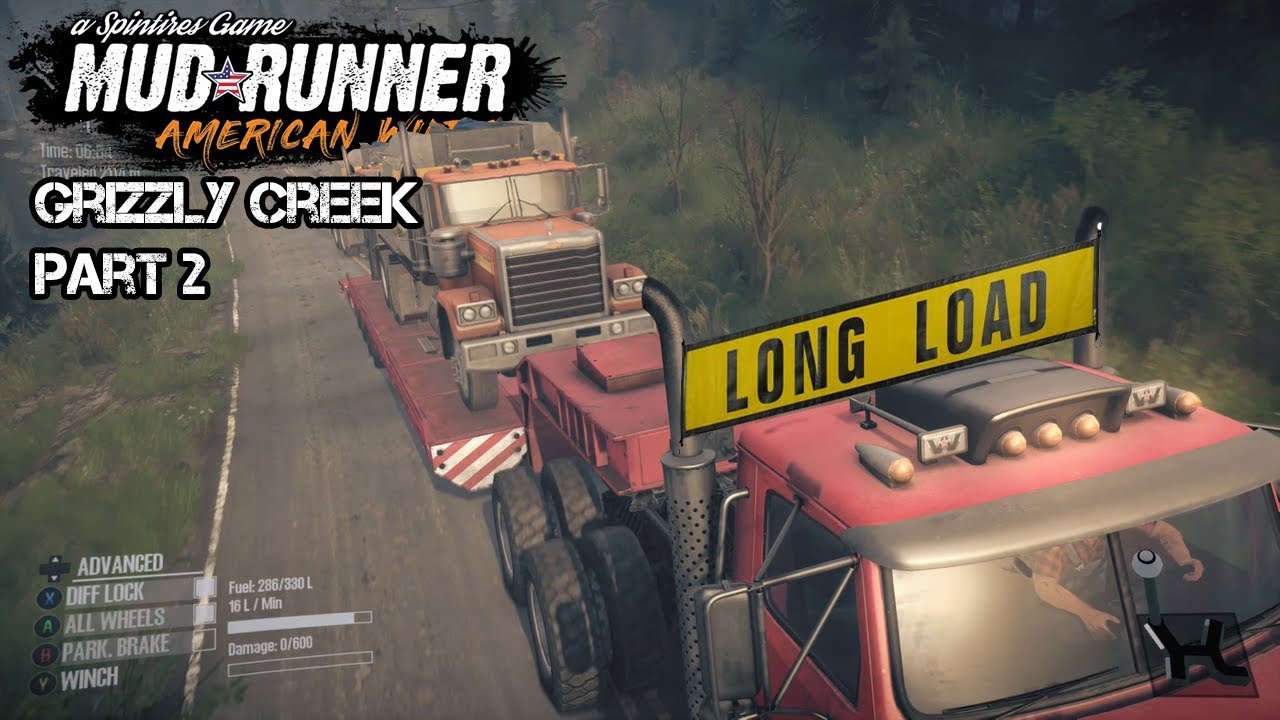 Spintires: MudRunner - American Wilds - Grizzly Creek Map (2/3)