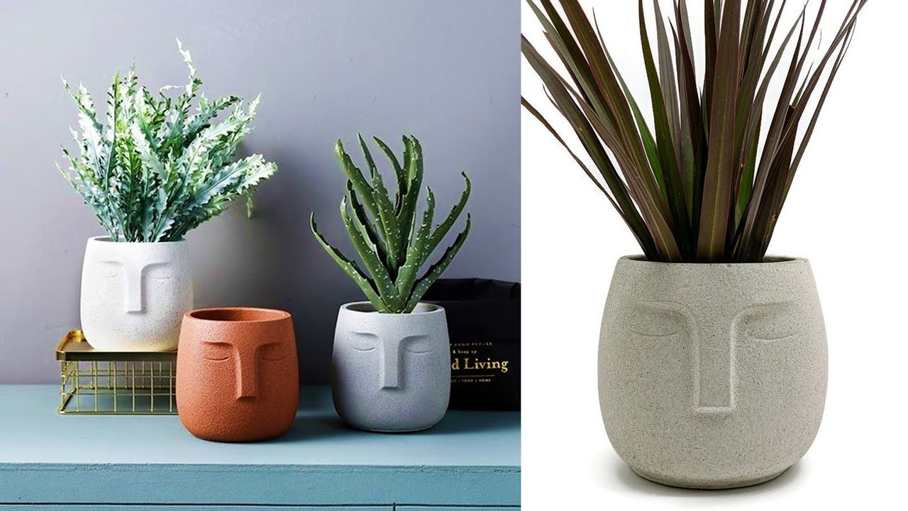 Beautiful Table tree pot |  wall putty craft idea | handmade art and craft
