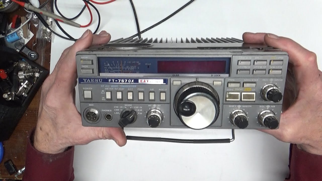 Yaesu FT 757GX No Lights no Receive No Problem