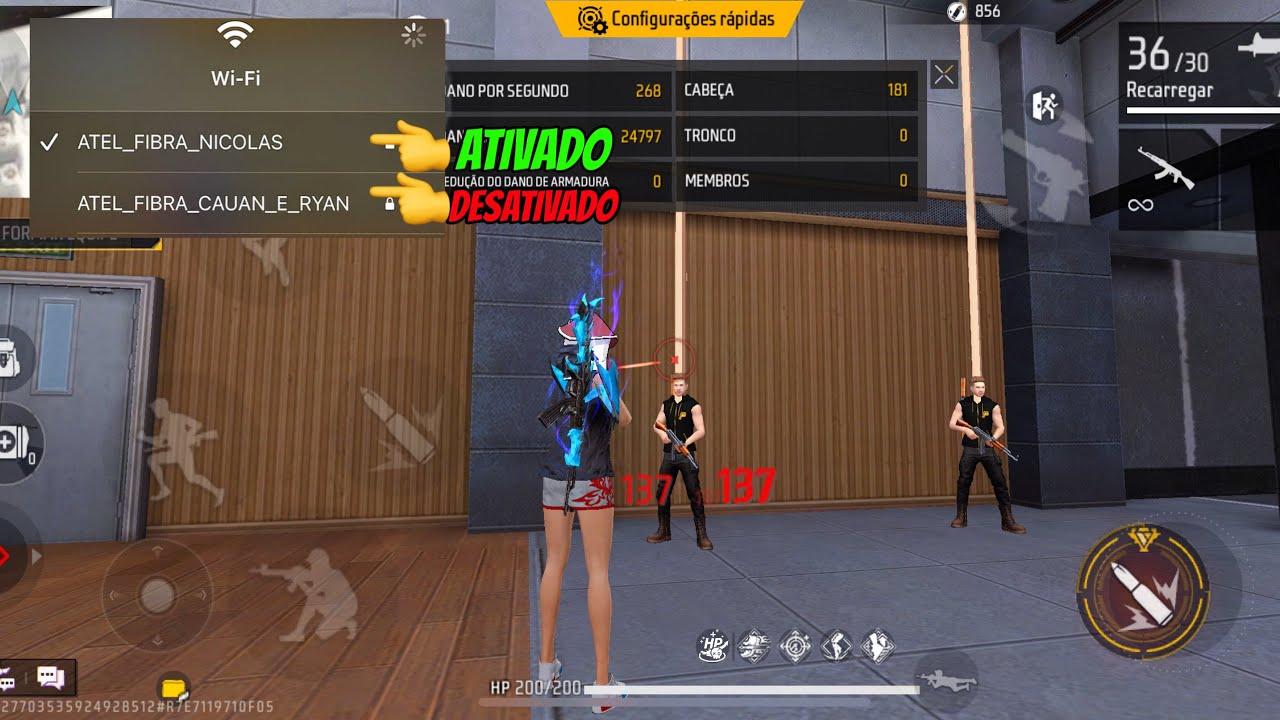 NOVO XIT PROXY VIA WI-FI💀✅PAINEL AIMBOT VIA ID ANDROID/IPHONE 100% ANTIBAN😱😳 SS ACHA NUNCA 😂