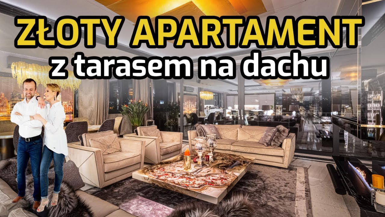 HOME TOUR : LUKSUSOWY APARTAMENT PEŁEN ZŁOTA I MARMURU