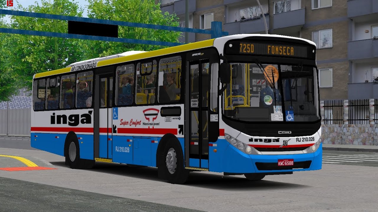 #omsi2 - Caio Apache Vip III Volvo B270F AC Padrão Ingá RJ