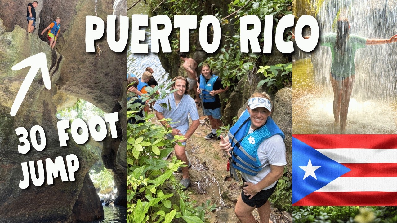 Cliff Jumping in Puerto Rico!