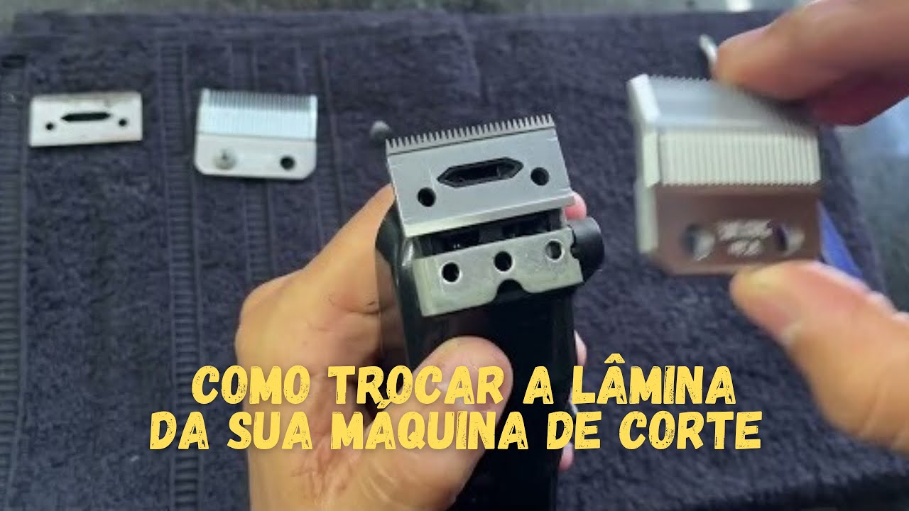 COMO TROCAR A LÂMINA DA SUA MÁQUINA DE CORTAR CABELO ✂️