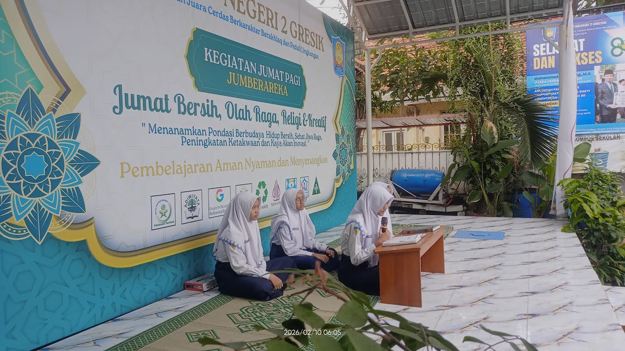Tadarus Pagi, Selasa 10 februari 2026 - UPT SMPN 2 GRESIK sedang live sekarang!