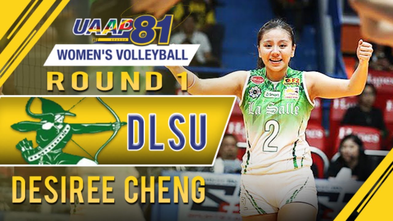 Best of Desiree Cheng | DLSU | UAAP 81 WV