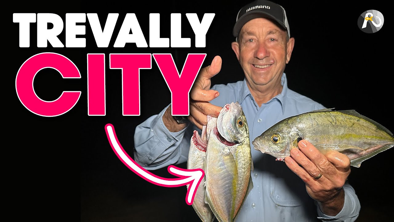 The Benefits of Beach Fishing at LOW TIDE! Access to Trevally CITY!!! 🐟
