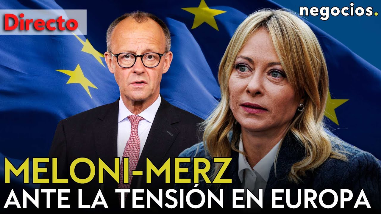 DIRECTO | MELONI Y MERZ ANTE LA TENSIÓN EN EUROPA: ZELENSKY EXPLOTA CON BRUSELAS Y EL PULSO DE TRUMP