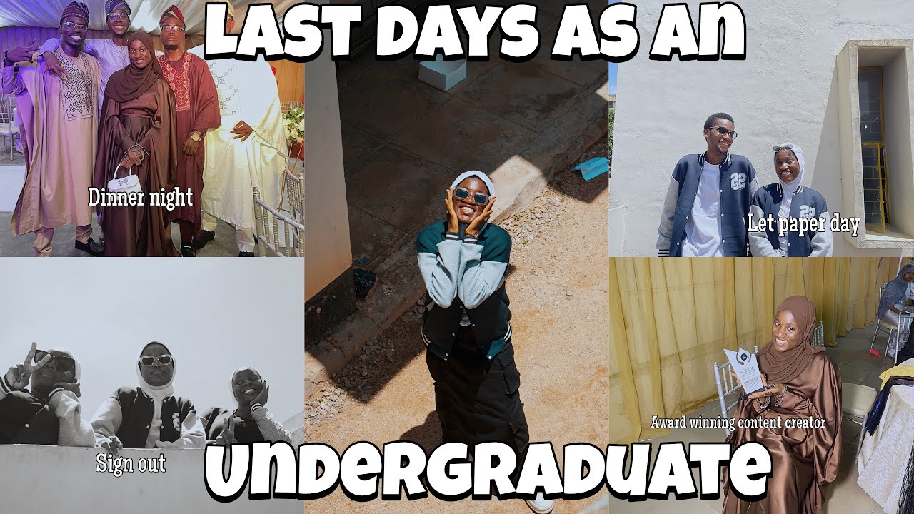 Final Year Diary #15 || Sign out day || Mass Comm Dinner Night was Lit 🔥