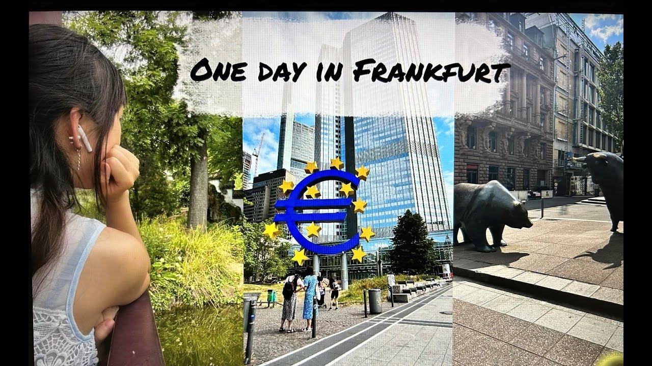 day trip Fankfurt / sightseeing / Germany Daily Vlog