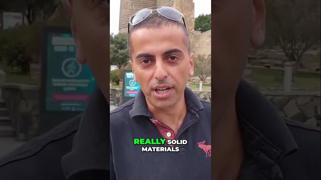 Azerbaijan Adventure  Electric Taxi & Maiden Tower! #azerbaijan #wow #travel #baku