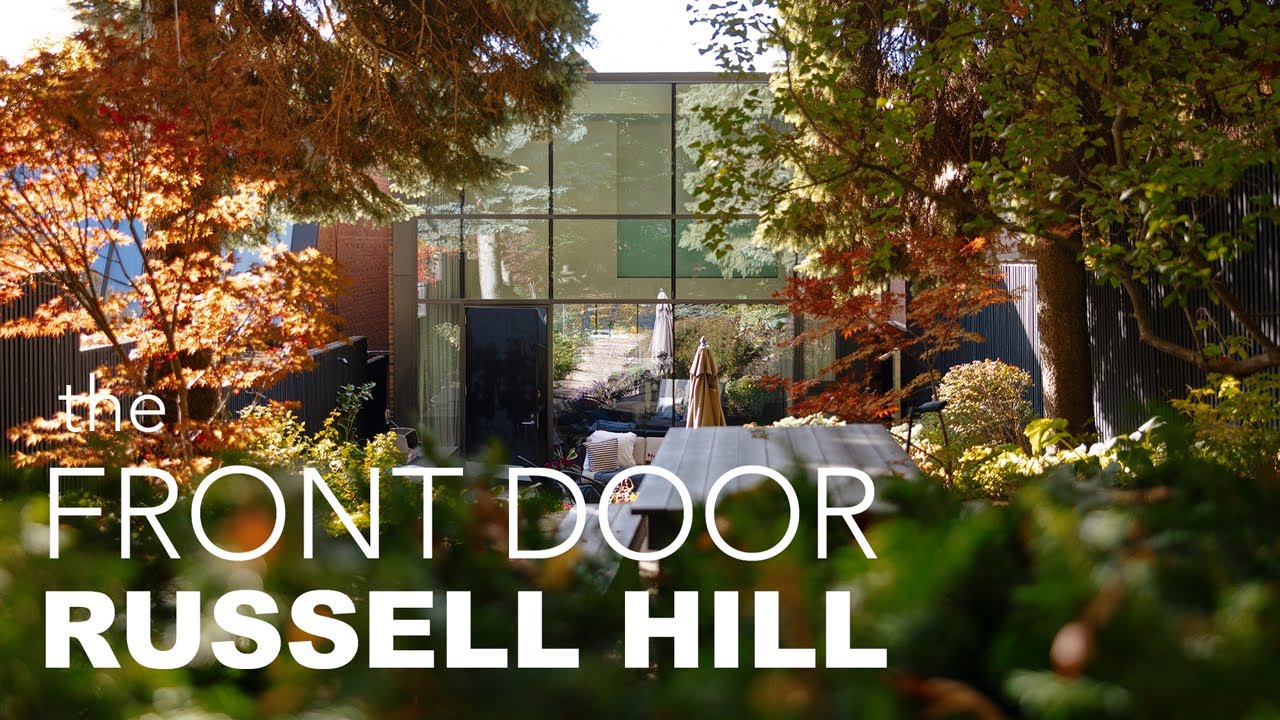 This Toronto Home Disappears Into the Forest - The Front Door (House Tour)