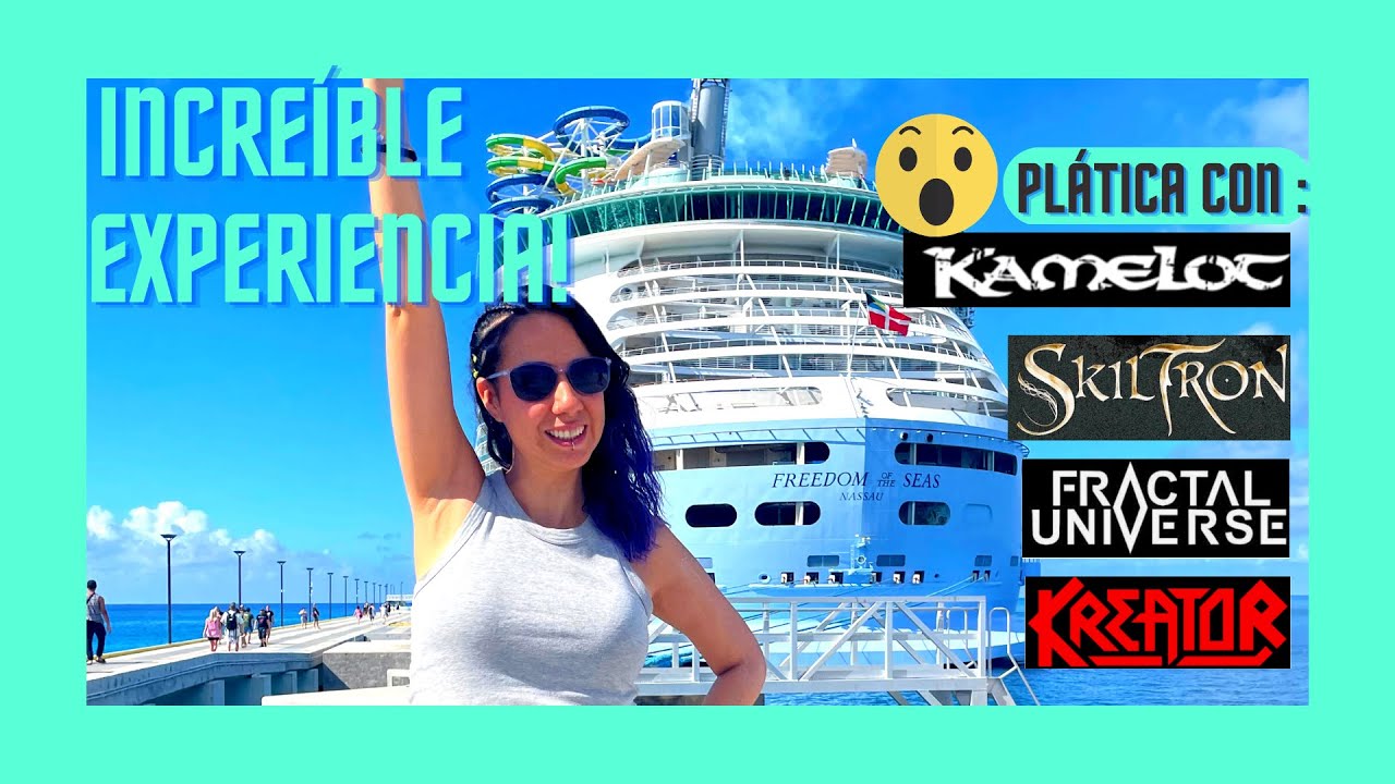 Fui al CRUCERO de METAL más GRANDE, 70K TONS of metal!😱