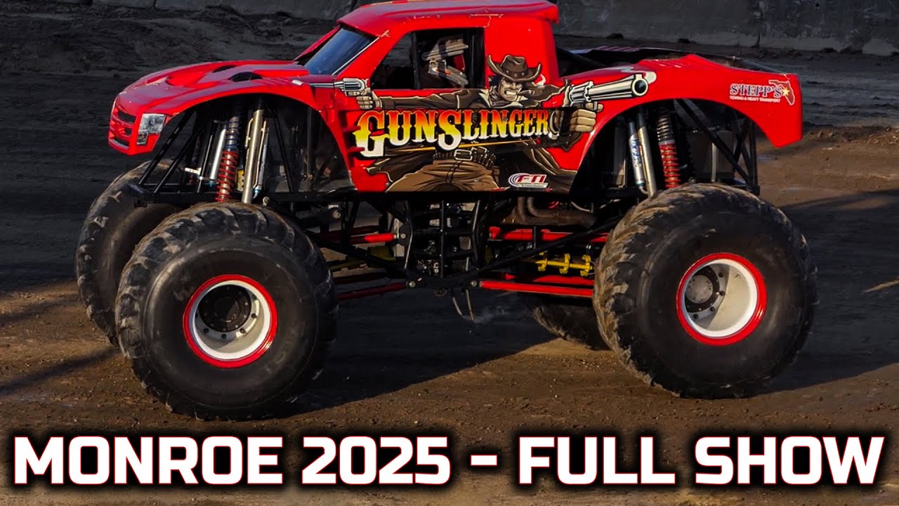 Monster Trucks Monroe, MI 2025 FULL SHOW