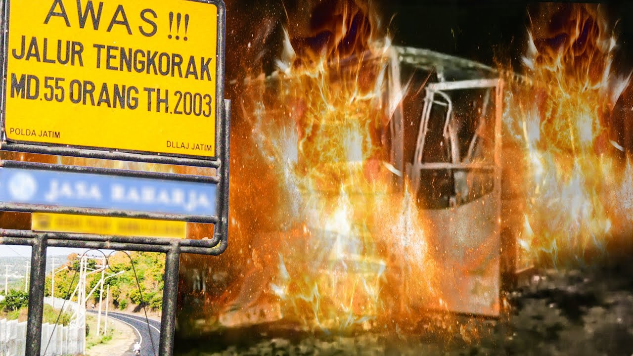 ✅ TRAGEDI PAITON.. 55 ORANG MD TERBAKAR DALAM BUS PELAJAR PARIWISATA AKIBAT TABRAKAN BERUNTUN