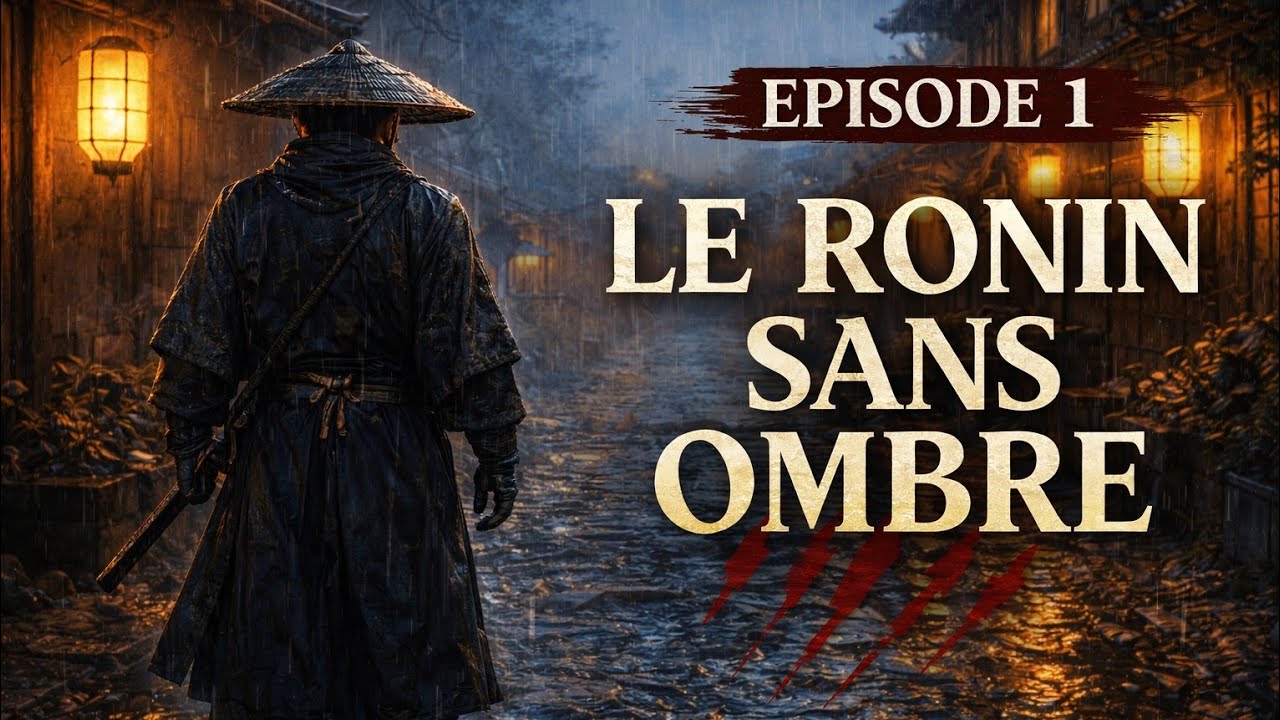 Le Ronin Sans Ombre 🌧️ Histoire Relaxante Village Japonais sous la Pluie Ambiance Samouraï Zen 