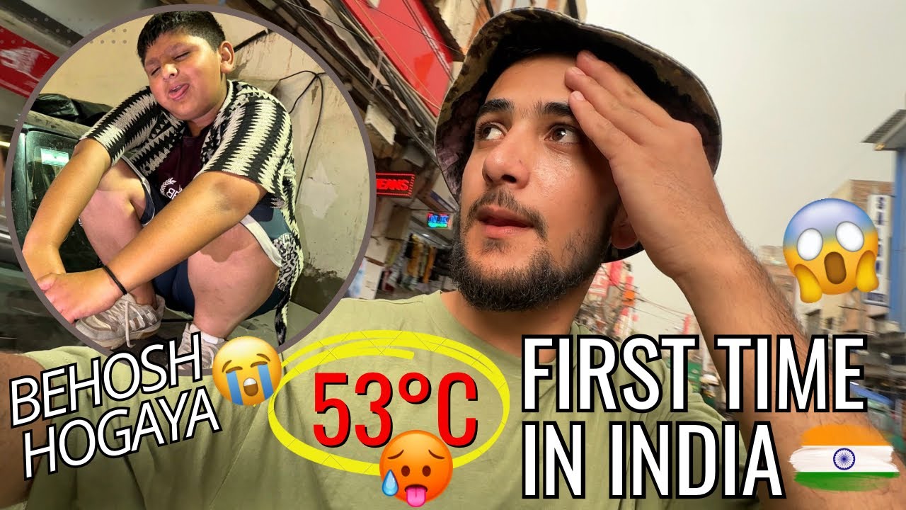 Surviving in 53degrees delhi🥵🌡️|Halat khraab hogyi😭