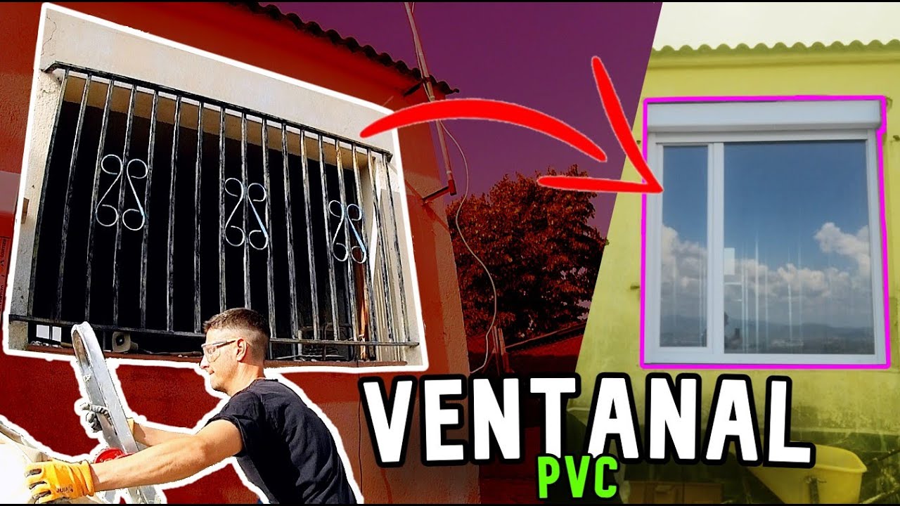 Instalar ventanal en perfilería pladur | PVC