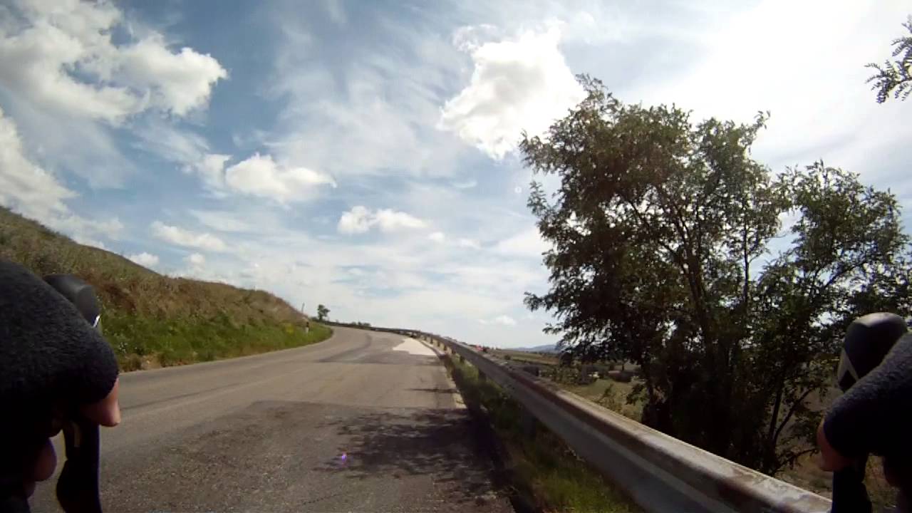 Pomarance Voltera on the bike