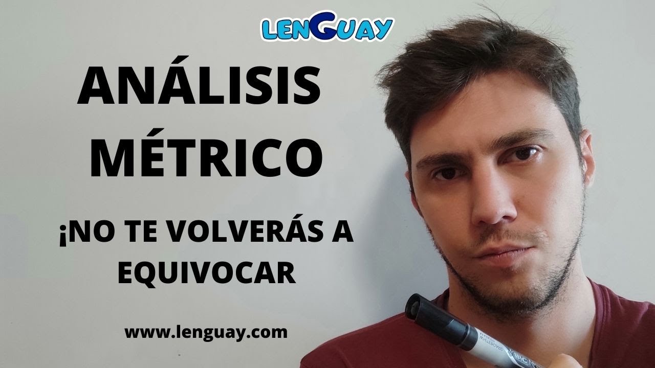Análisis métrico Comentario de texto Bachillerato, ESO y Selectividad lengua #7 EVAU PEVAU