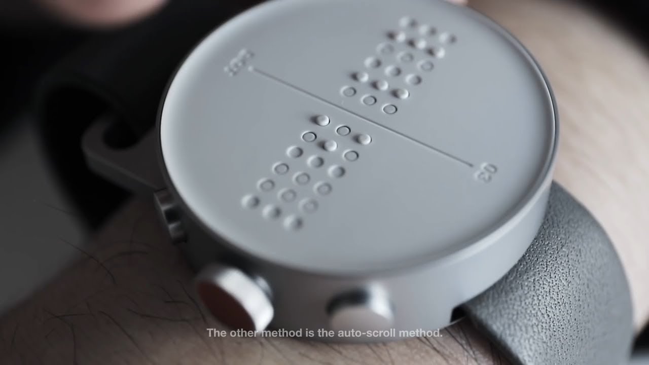 DOT -  El smartwatch para invidentes