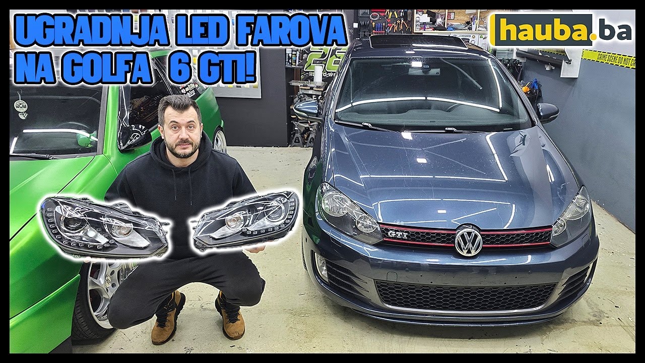 UGRADNJA LED FAROVE NA GOLFA - GTI IDE NA PRODAJU, EXTRA CIJENA!