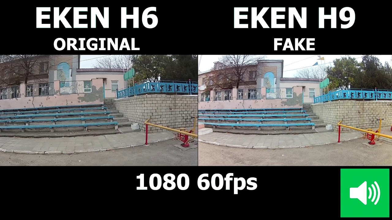 EKEN H6s | ACTION CAMERA | РАСПАКОВКА, ОБЗОР, ТЕСТ