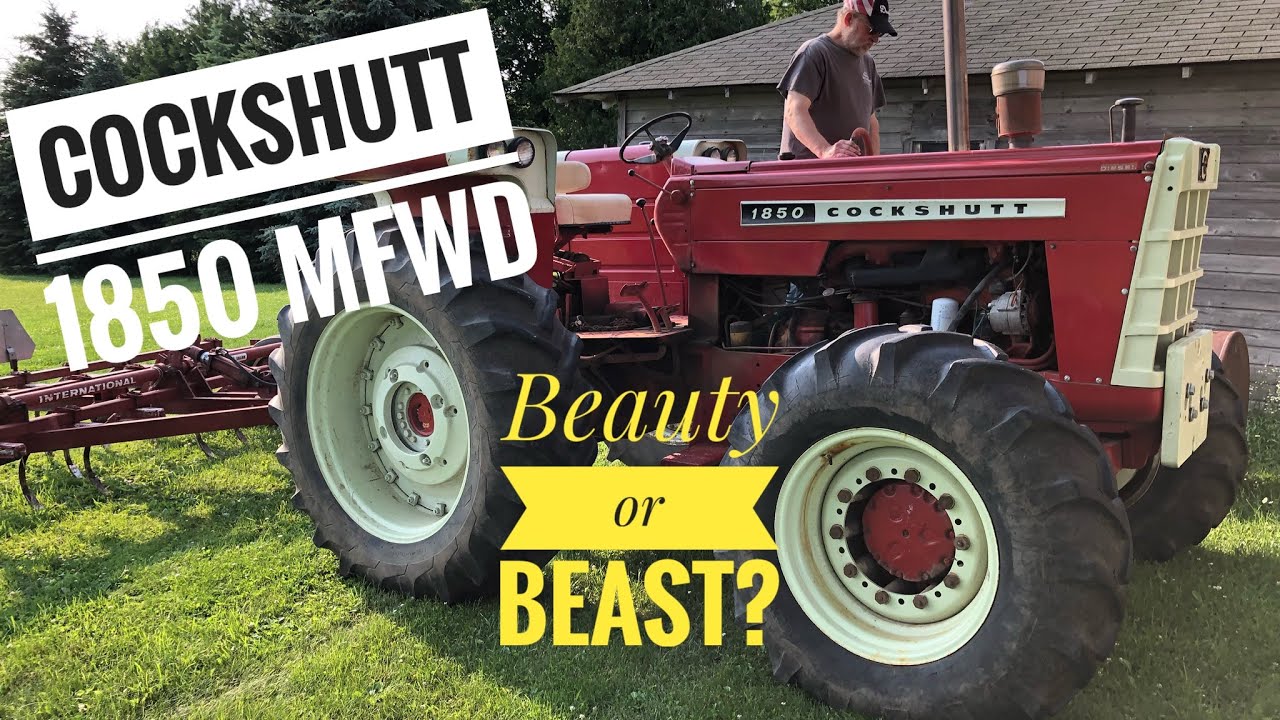 The Cockshutt 1850 MFWD, Is It Essentially A Red Oliver? An Interview With Its Owner!