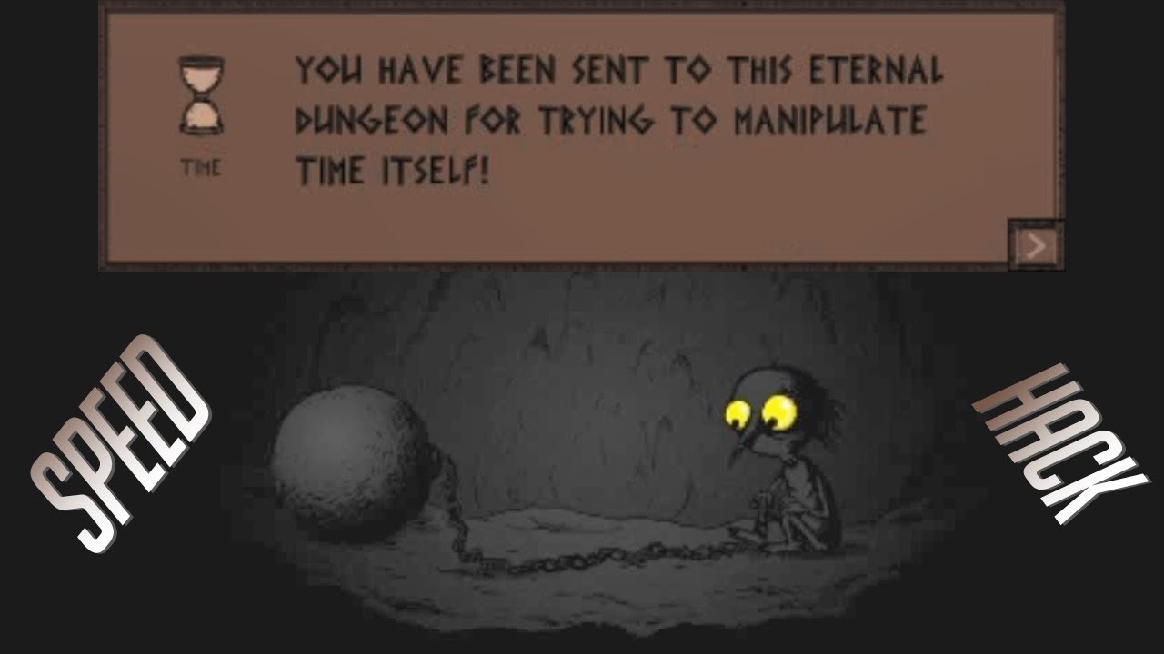 The Longing - What if you try to CHEAT (Speedhack)