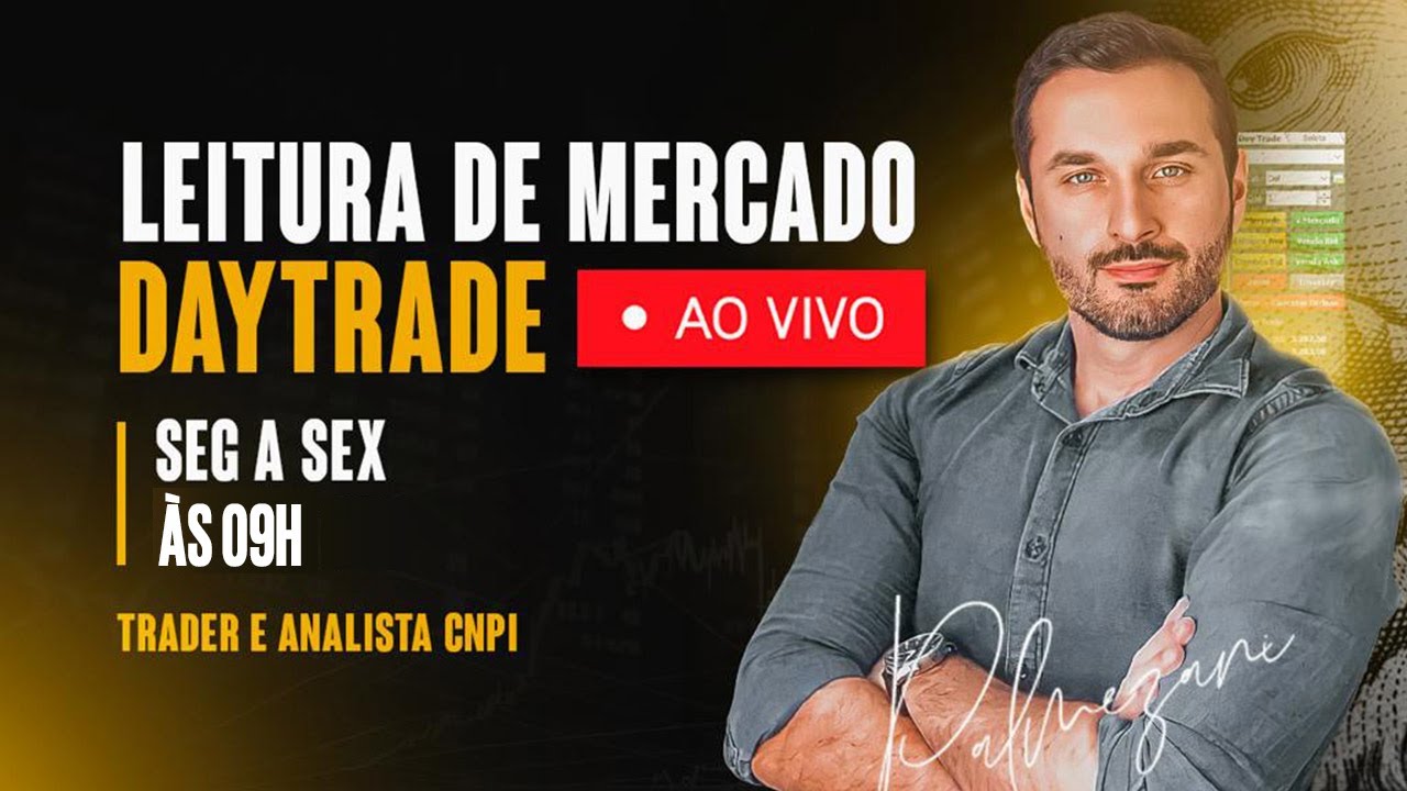 🔴 DAY TRADE E ANÁLISE TÉCNICA AO VIVO l Índice, Dólar, Ações e Cripto (09/03/2026)