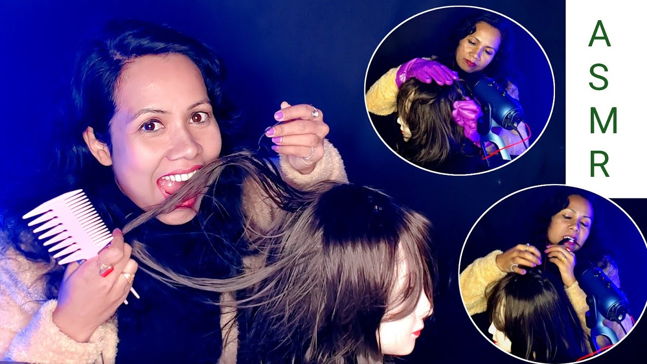 Asmr| asmr girl eating your hair & bugs 🐛🪲 Mouth sounds (personal attention)