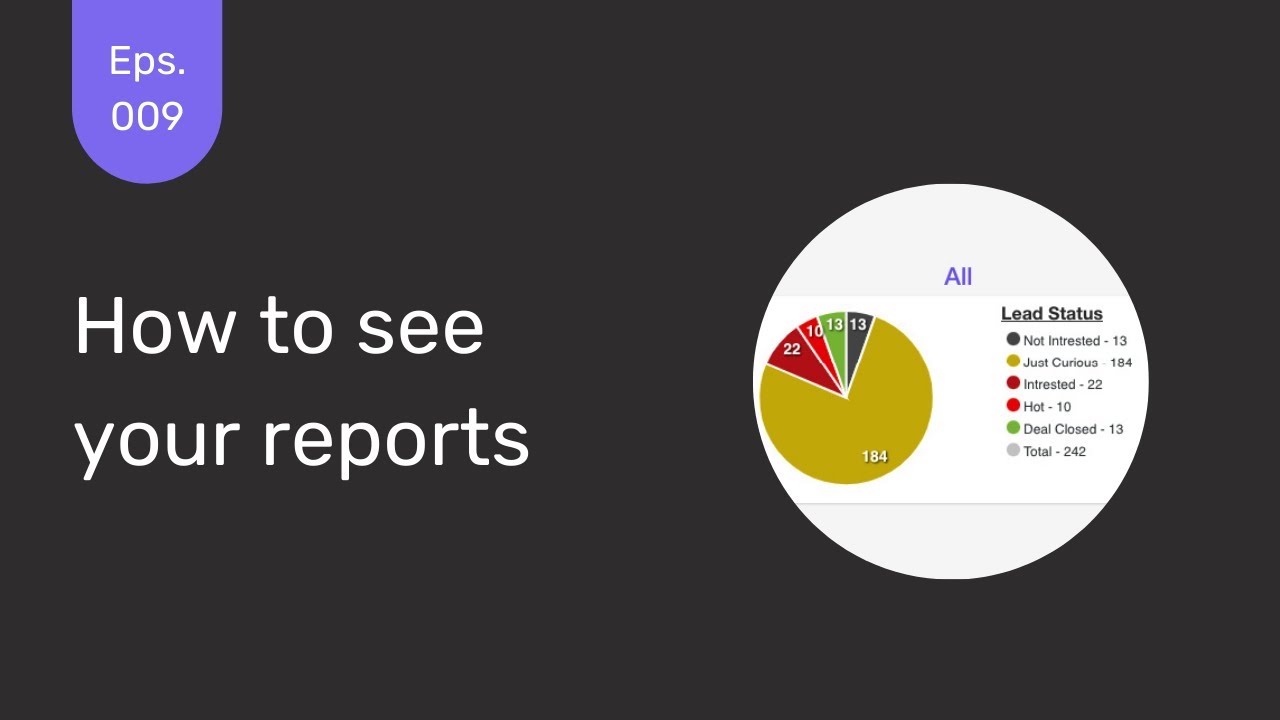 #TV9 - How to See Reports of Your Own Calls | TeleCRM