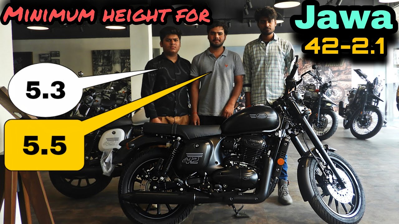 Minimum Height Required For Jawa 42 - 2.1 | Java seat height | Good For Short Rider ? | Must Watch |