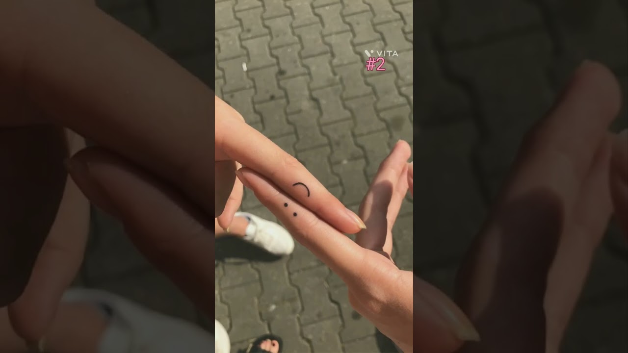 Matching tattoo ideas with bestie ☁️ #shorts syt #bestie #tattoo
