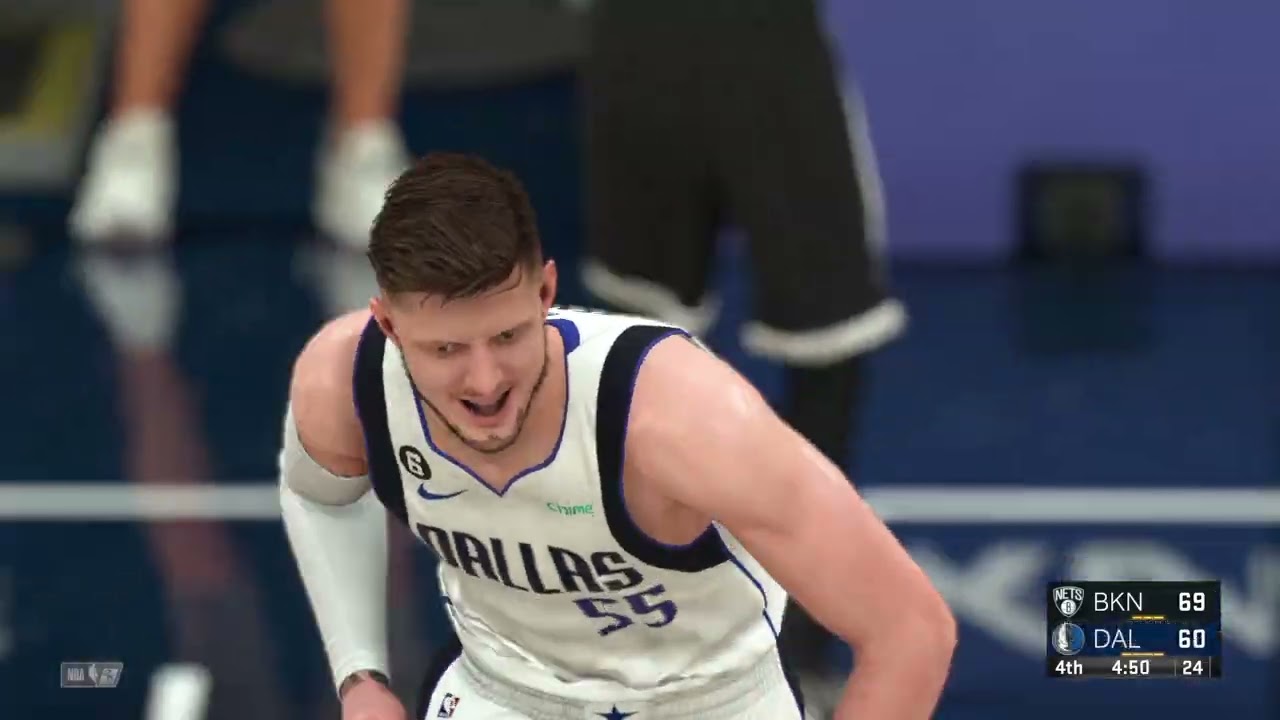 NBA 2K23 Nets vs Mavericks pt 2