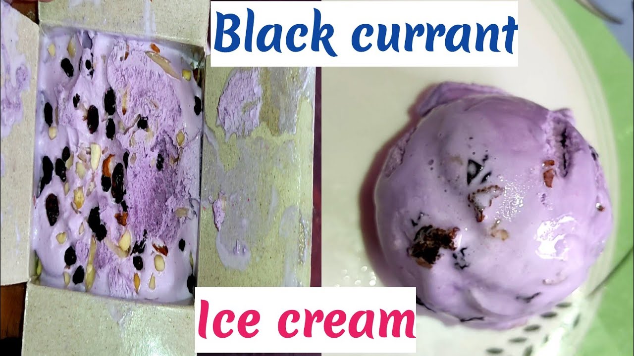 How to make Black currant ice cream|Commercial Black currant ice cream|#blackcurranticecreamrecipe