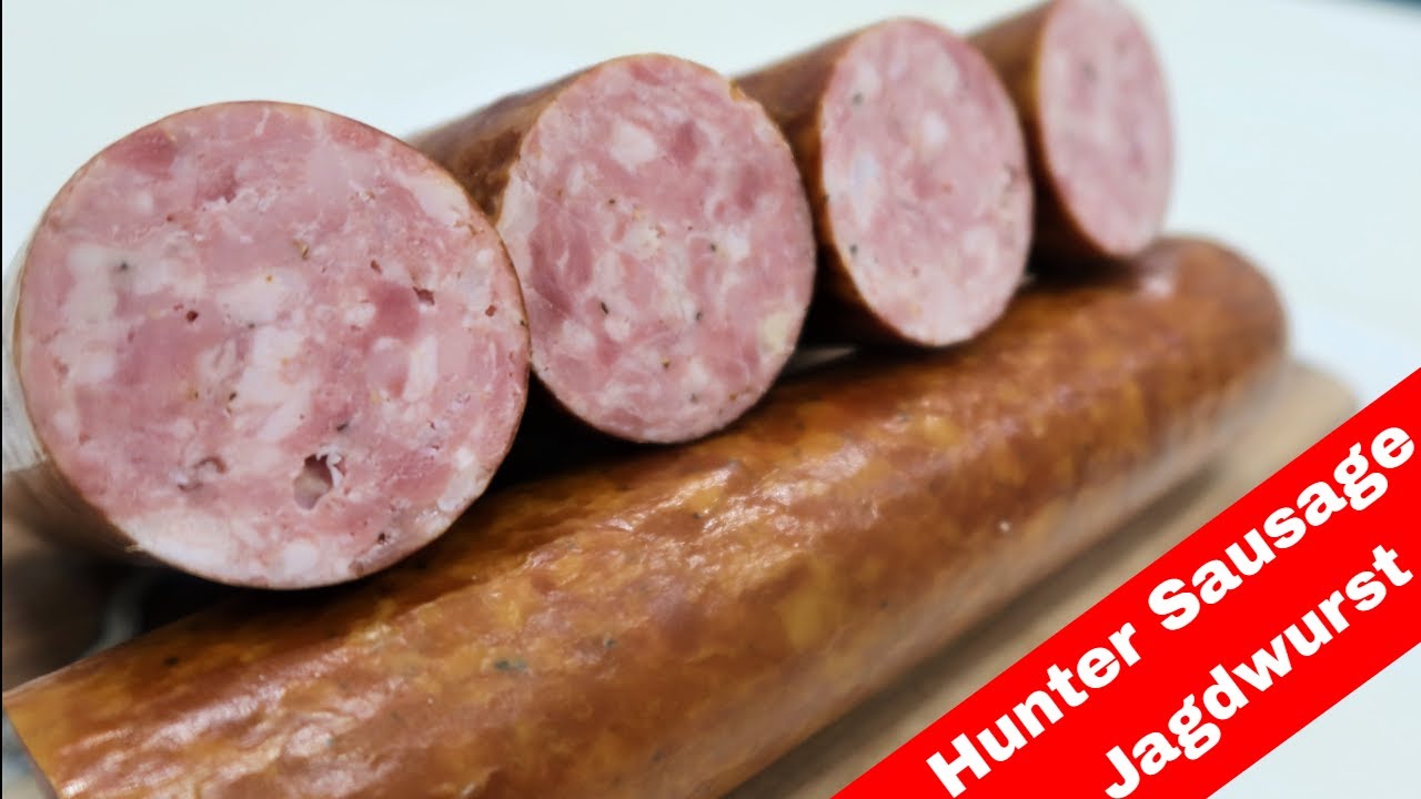 Jagdwurst the Hunter Sausage. Home Production of Quality Meats and Sausage
