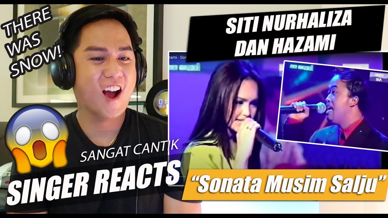 Siti Nurhaliza & Hazami - Sonata Musim Salju | SINGER REACTION