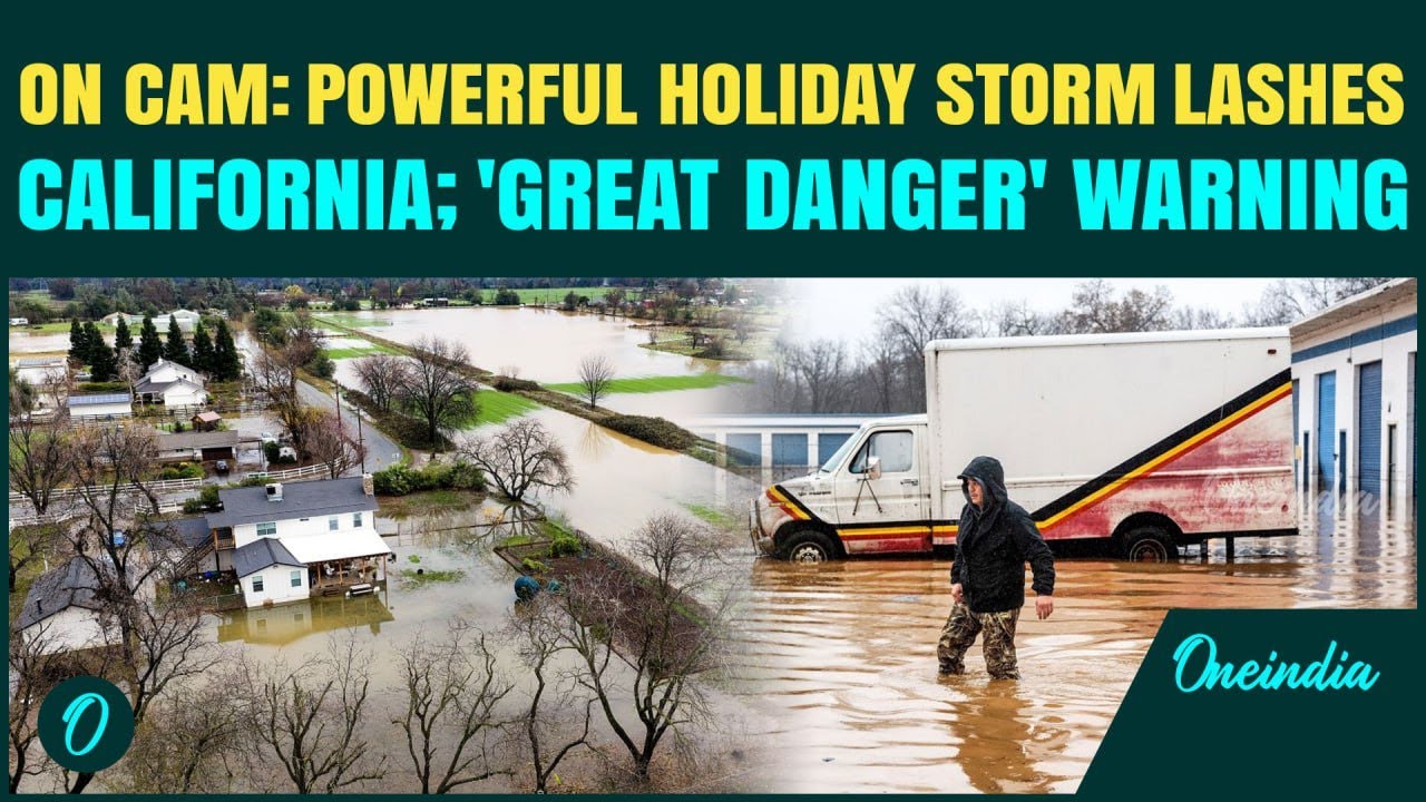 US Southern California Floods BREAKING: SHOCKING VIDEOS Show Devastation As Deadly Storm HITS
