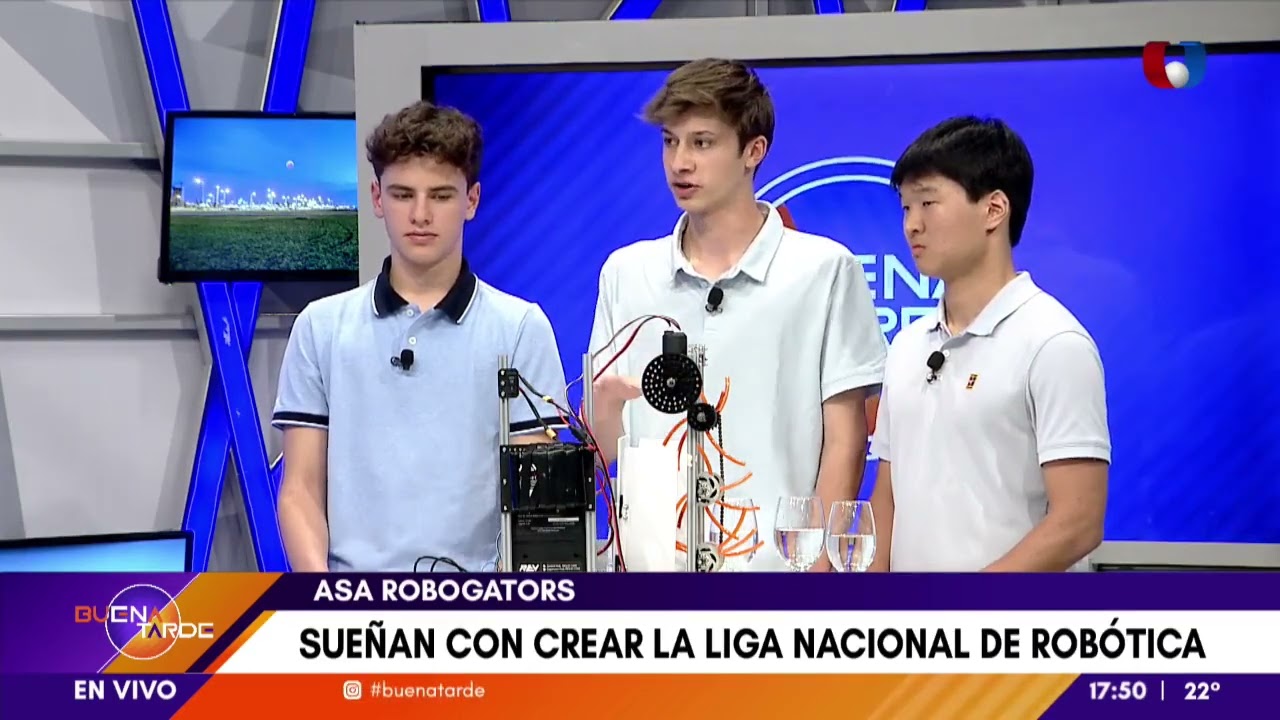 ASA RoboGators en Buena Tarde Unicanal