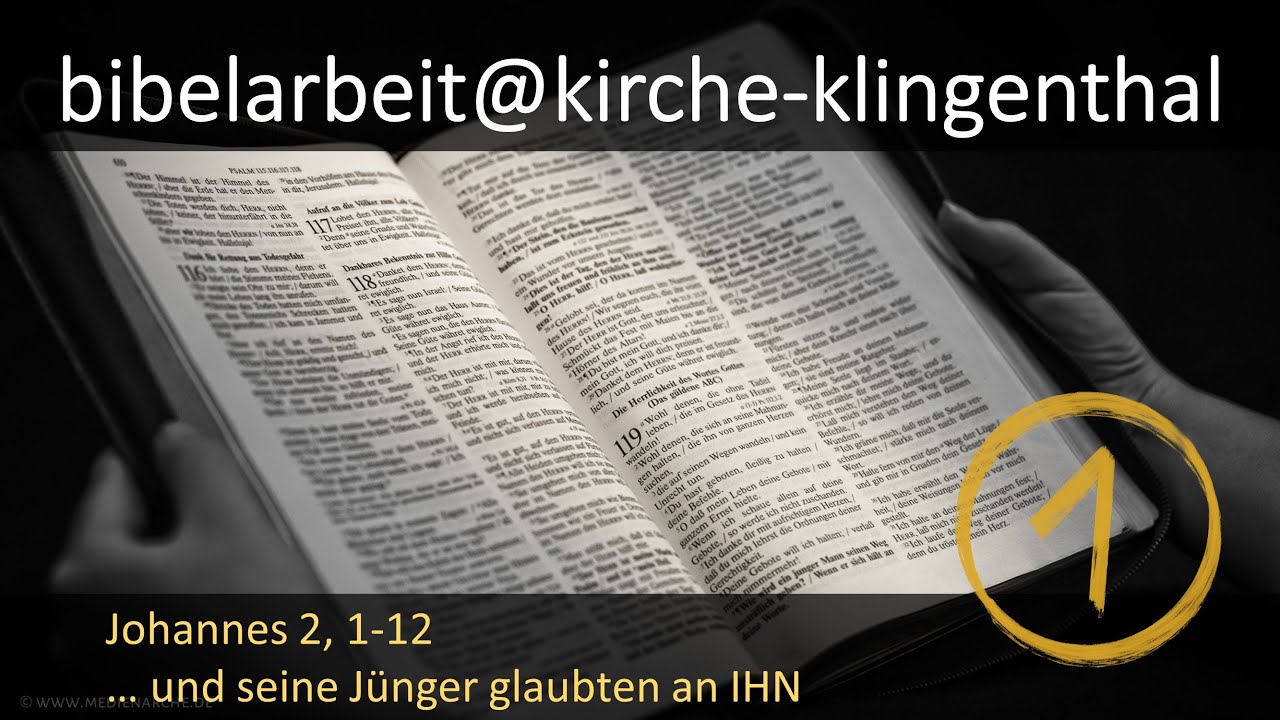 Bibelarbeit Teil 1
