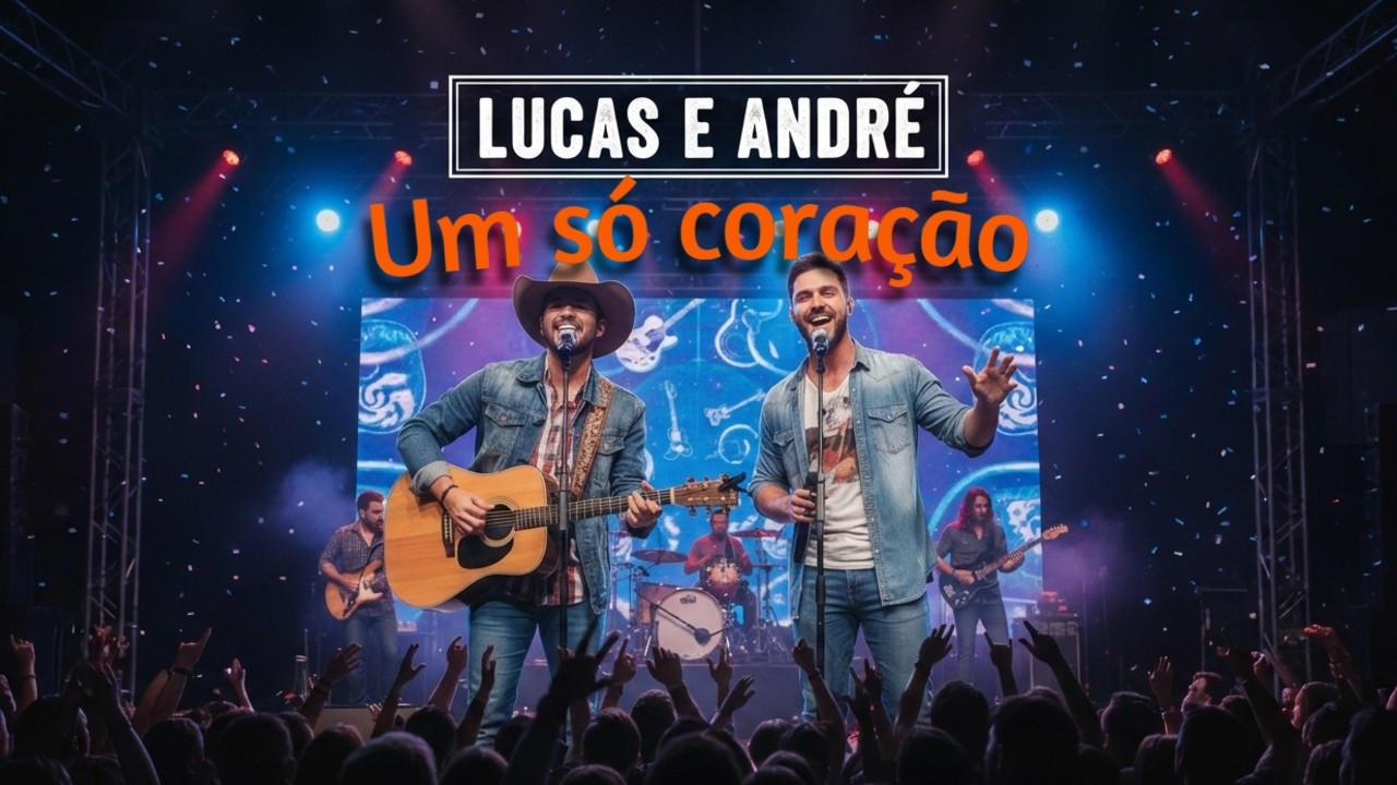UM SÓ CORAÇÃO - LUCAS E ANDRÉ - NOVO HIT SUCESSO 2026